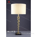 Comfortable Bedside Lamps with white fabric shade